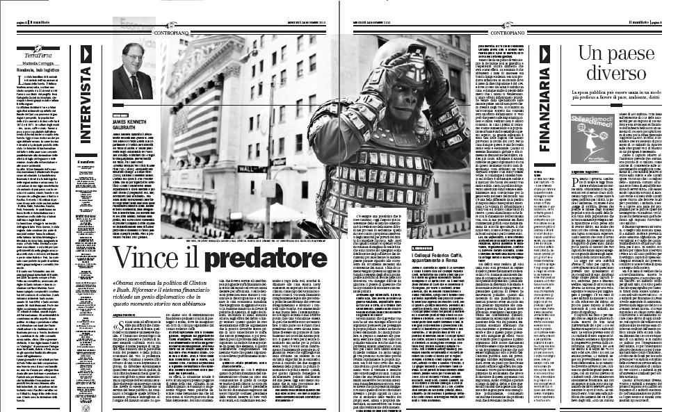 Articolo Il Manifesto
